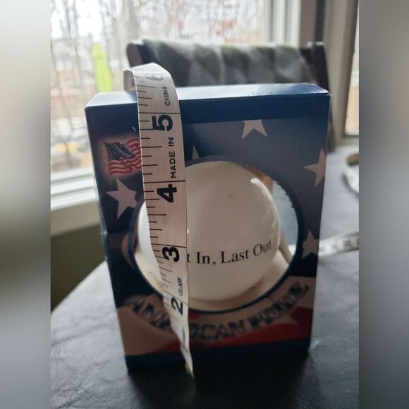 Fireman/Fire Dept Ornament “First In, Last Out” - Picture 3 of 3